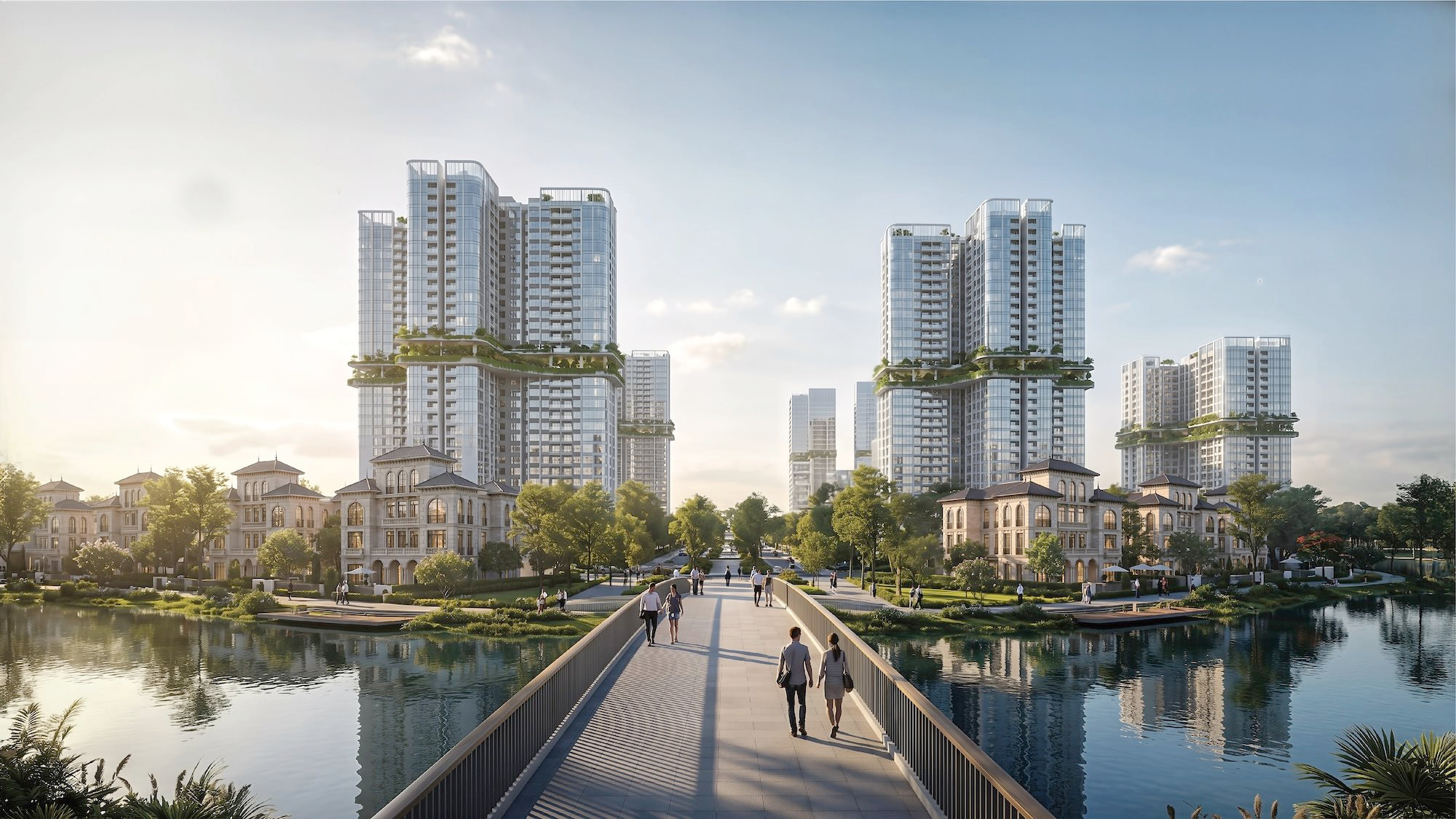 KĐT Bắc Thăng Long Urban City: Khu đô thị đa mục tiêu định hình chuẩn sống mới tại cửa ngõ phía Bắc Hà Nội 7 Dự kiến, mức giá căn hộ sinh thái chất lượng cao do Sunshine Group phát triển tại dự án chỉ từ 4x triệu đồng/m².