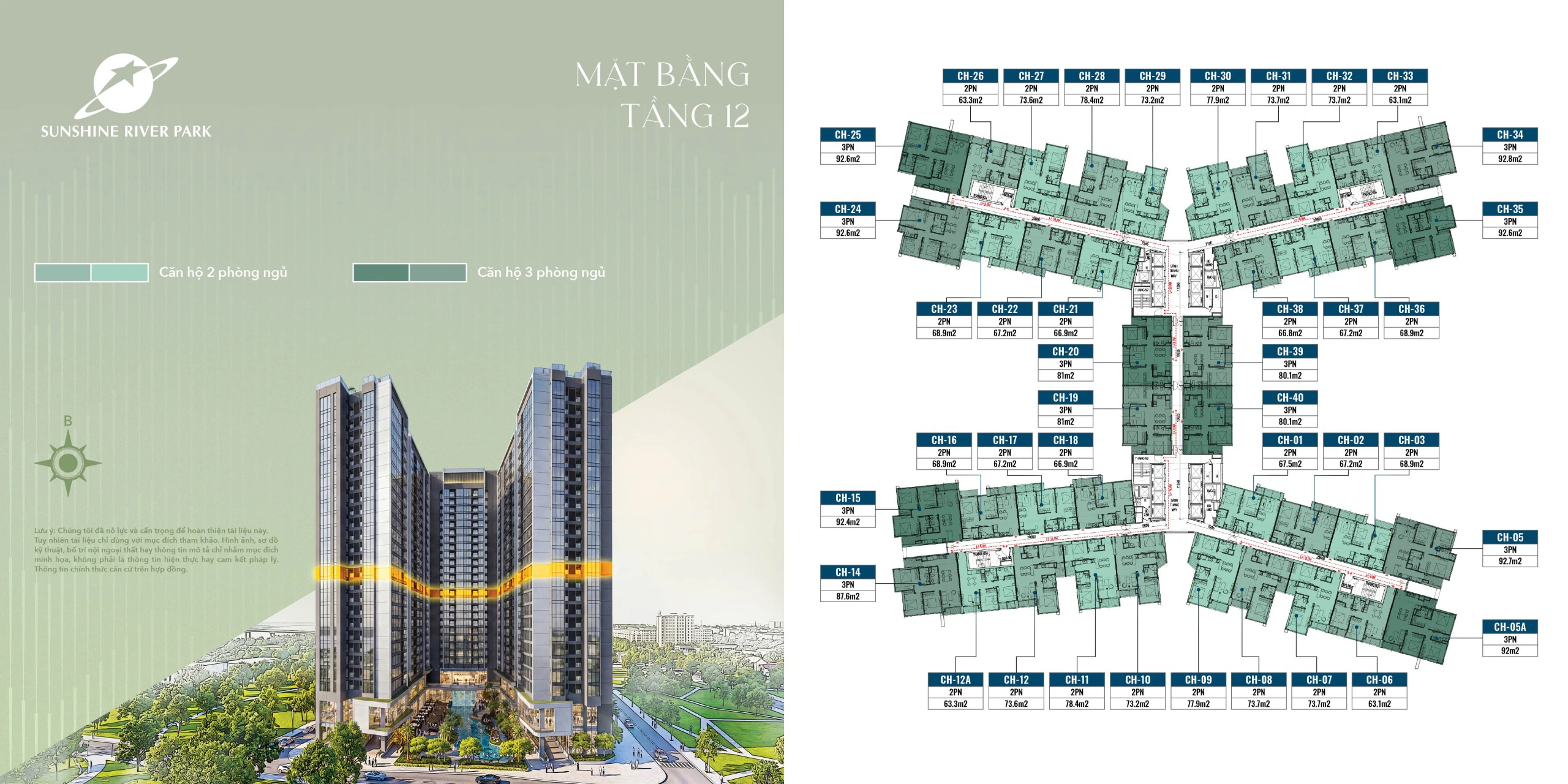Sunshine River Park: Dự án căn hộ cao cấp ven sông tại Tây Hồ Tây